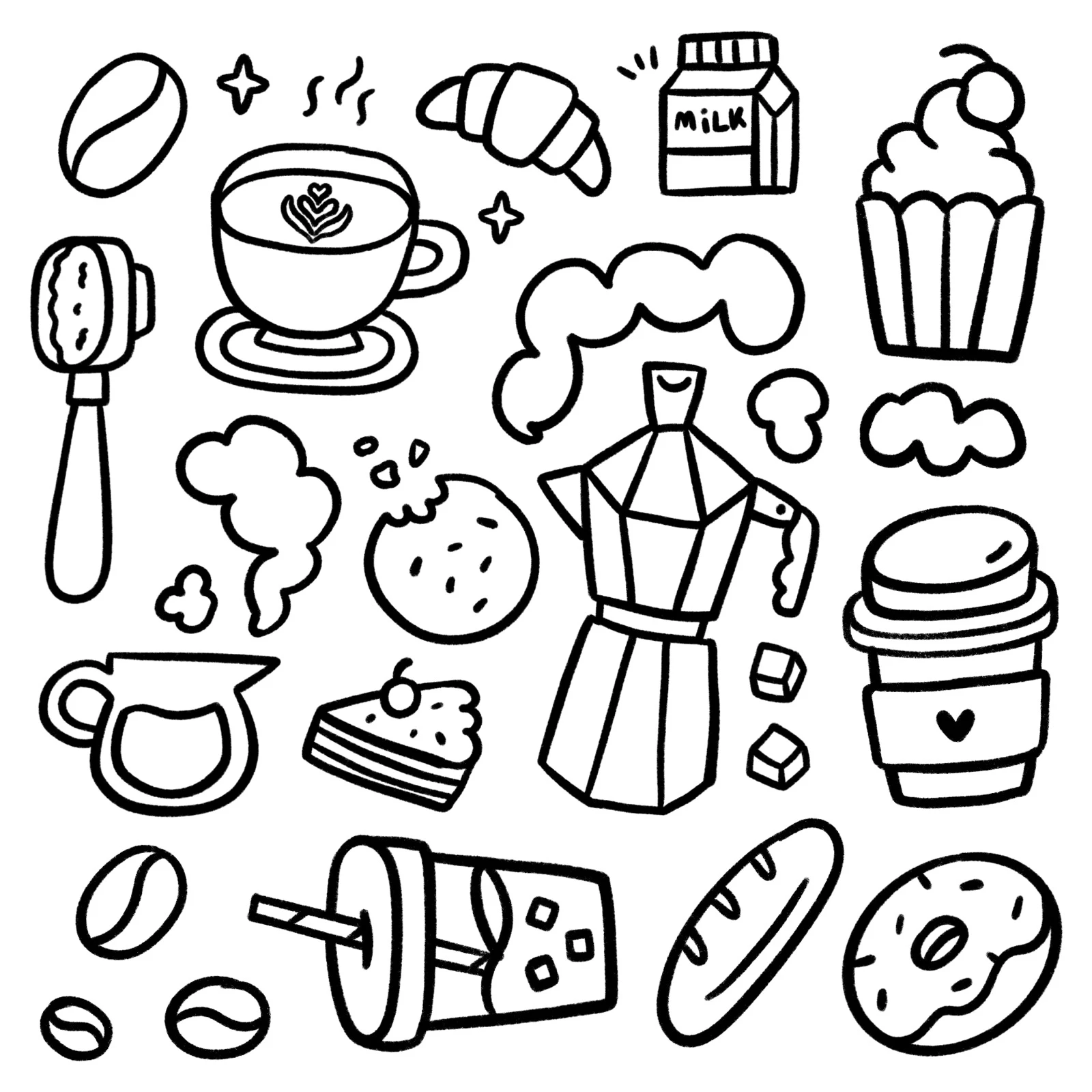 Coffee-Themed T-Shirt Design