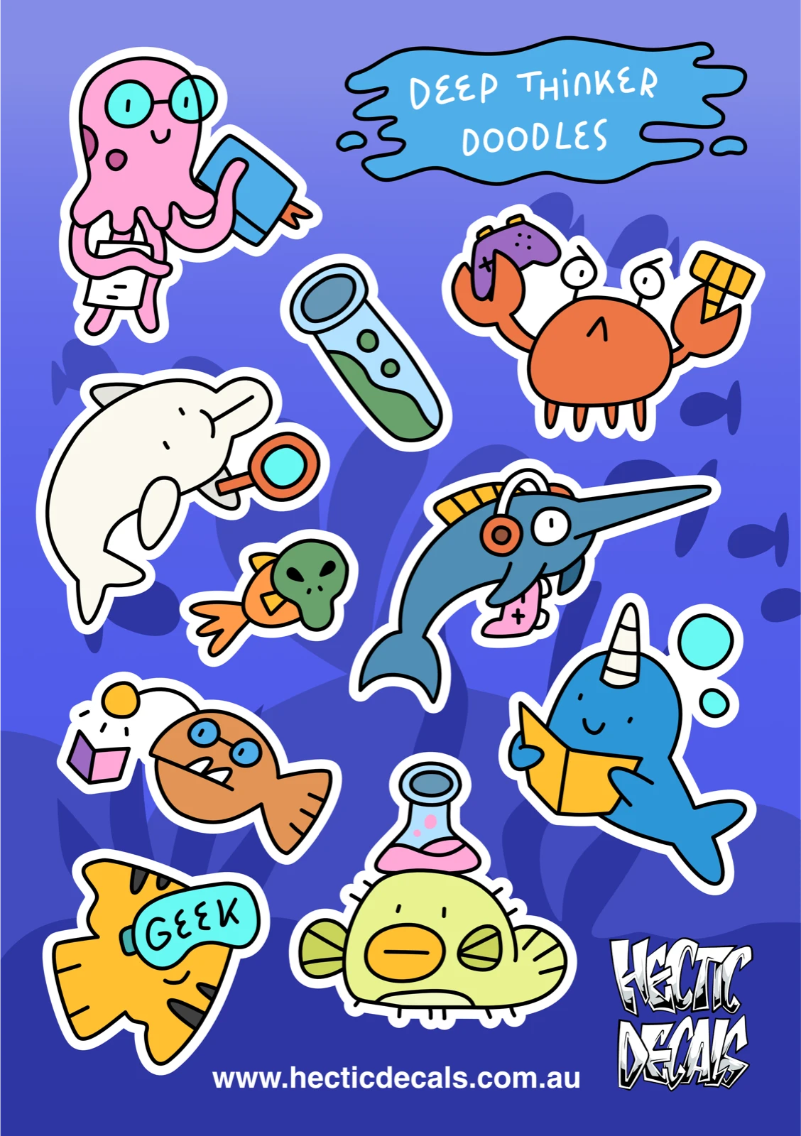 Cute Sticker Sheet Collection