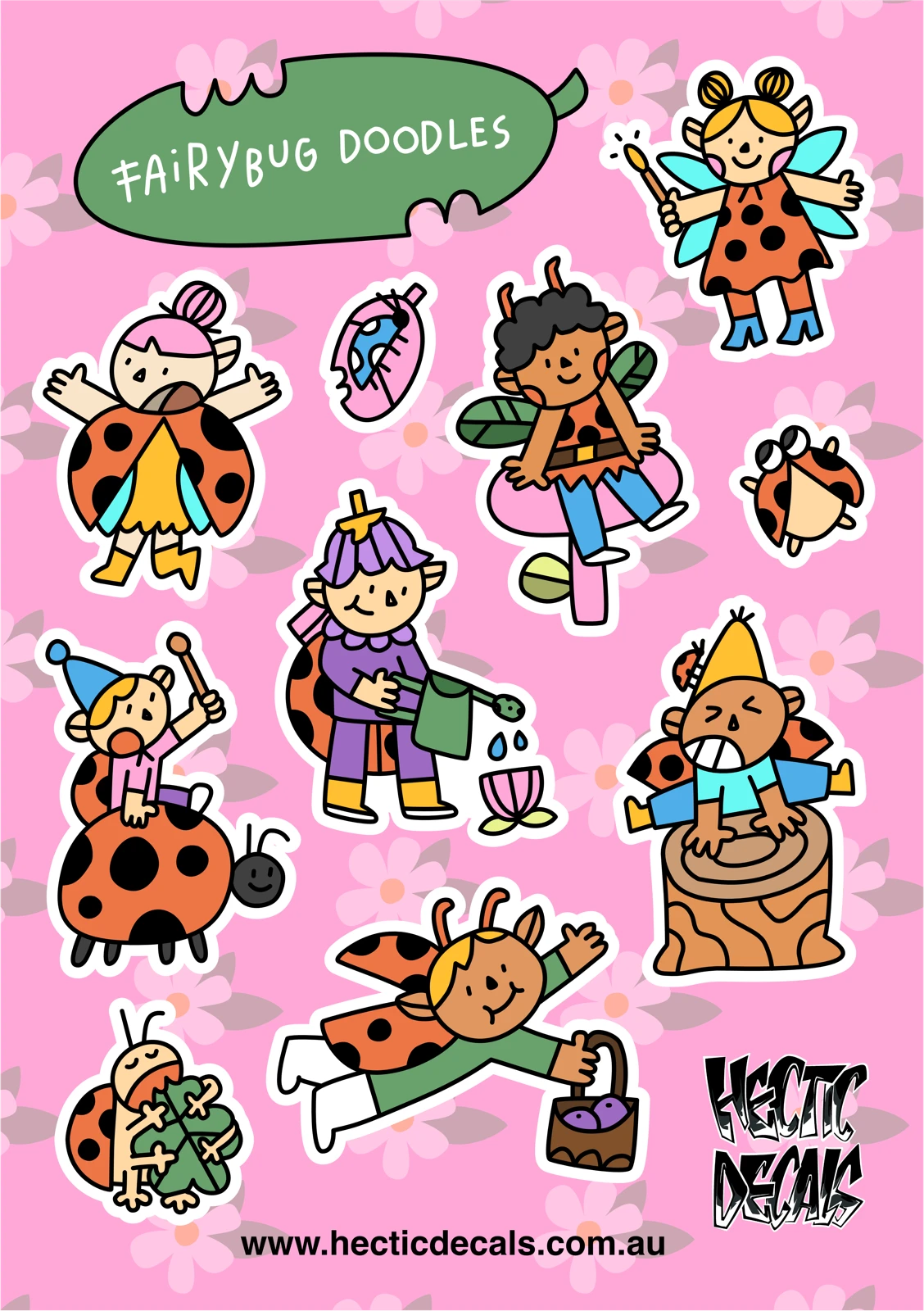 Cute Sticker Sheet Collection