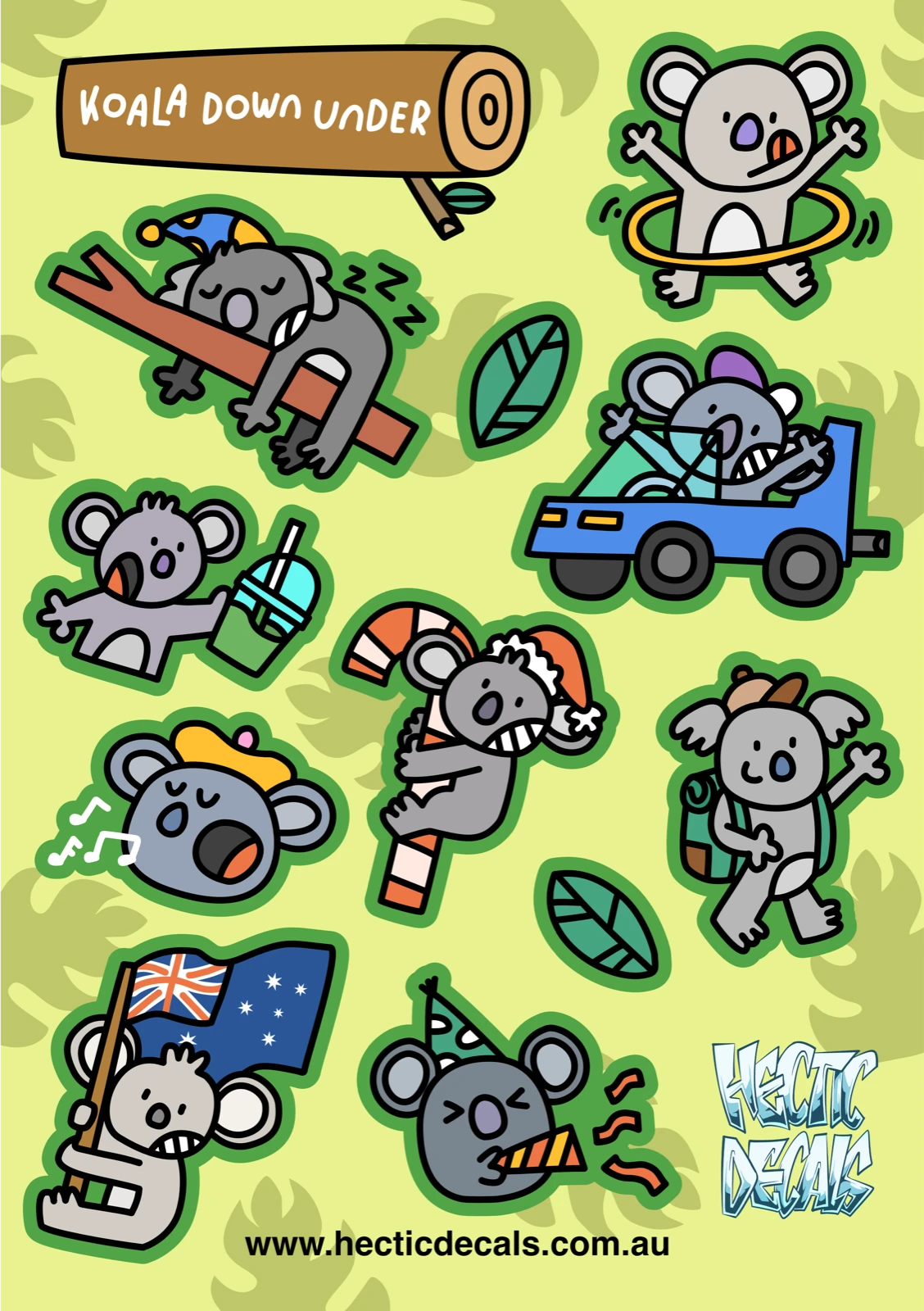 Cute Sticker Sheet Collection