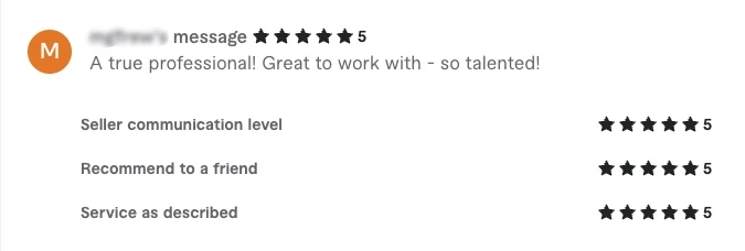 Review screenshot from @mgfrew